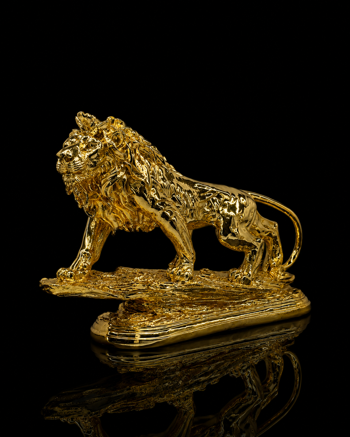 Standing lion(A522)