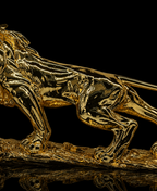 Standing lion(A522)