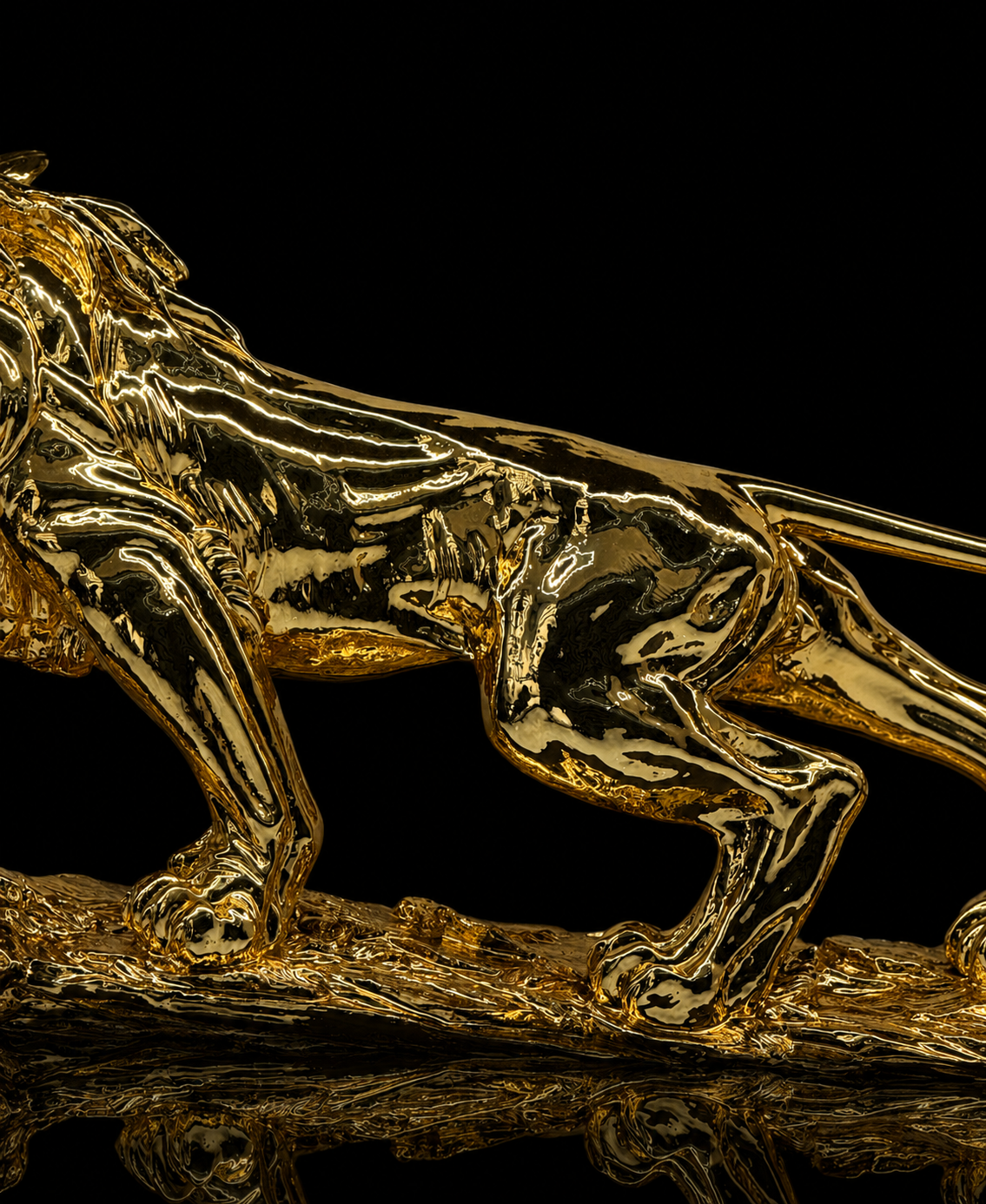 Standing lion(A522)