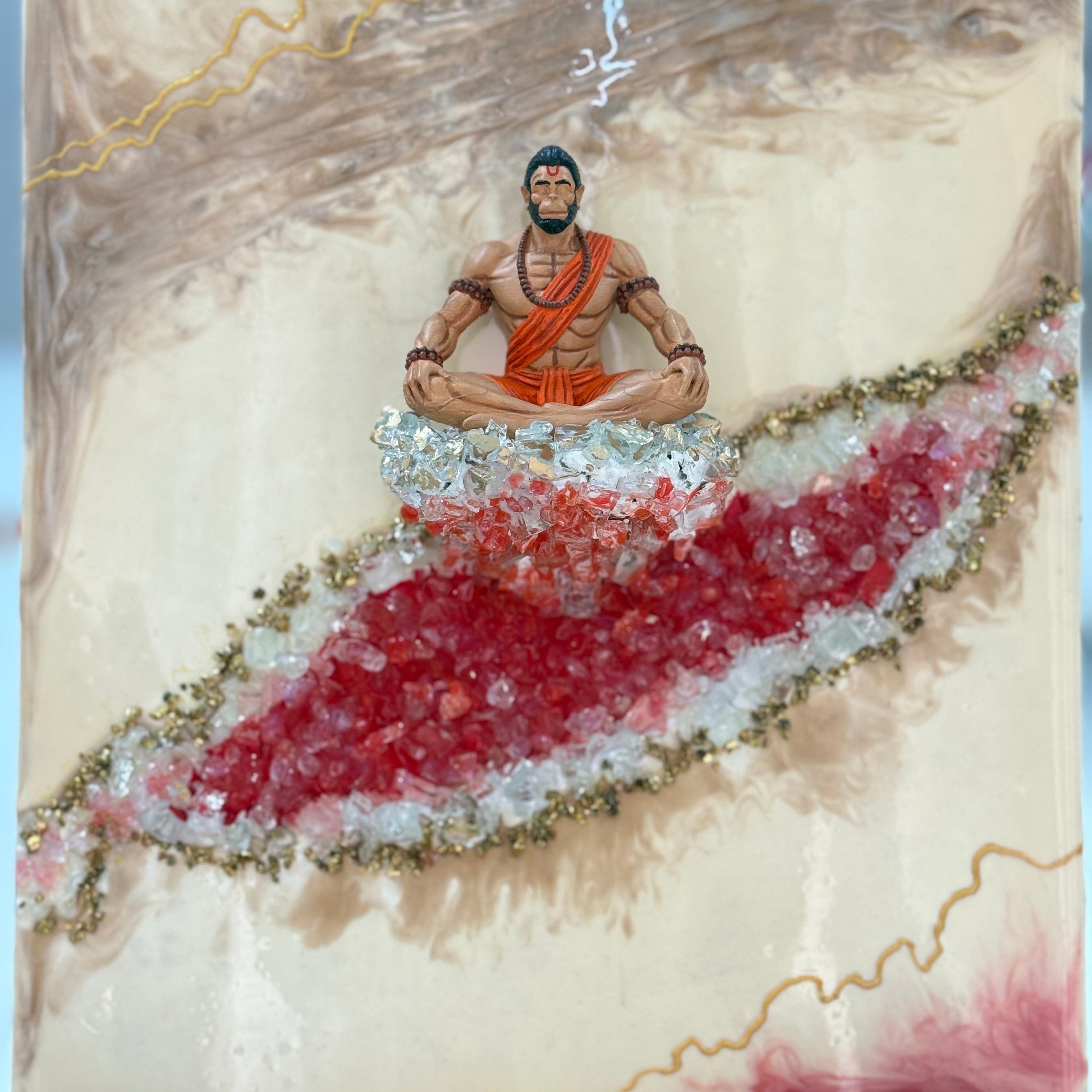 Hanuman dada 3D Art